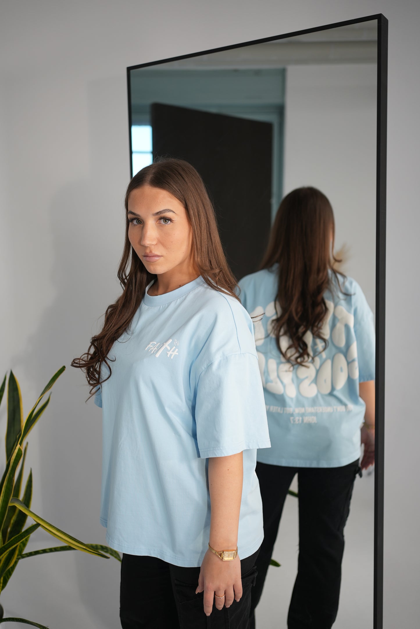 Women's T-Shirt Baby Blue