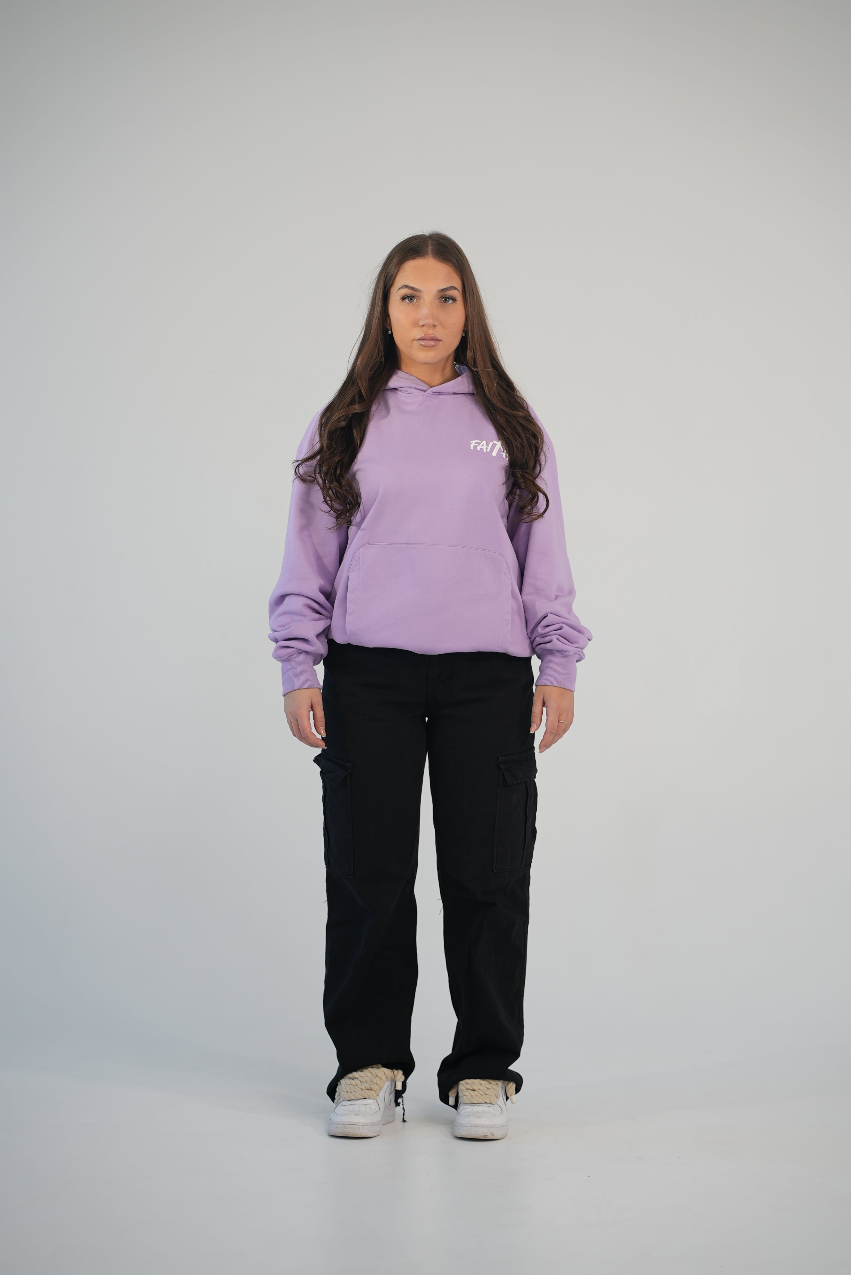 FAITH Hoodie Purple