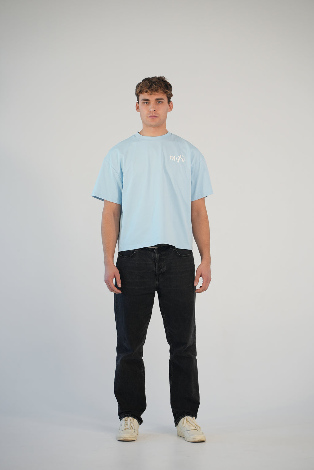 FAITH T-Shirt Babyblue