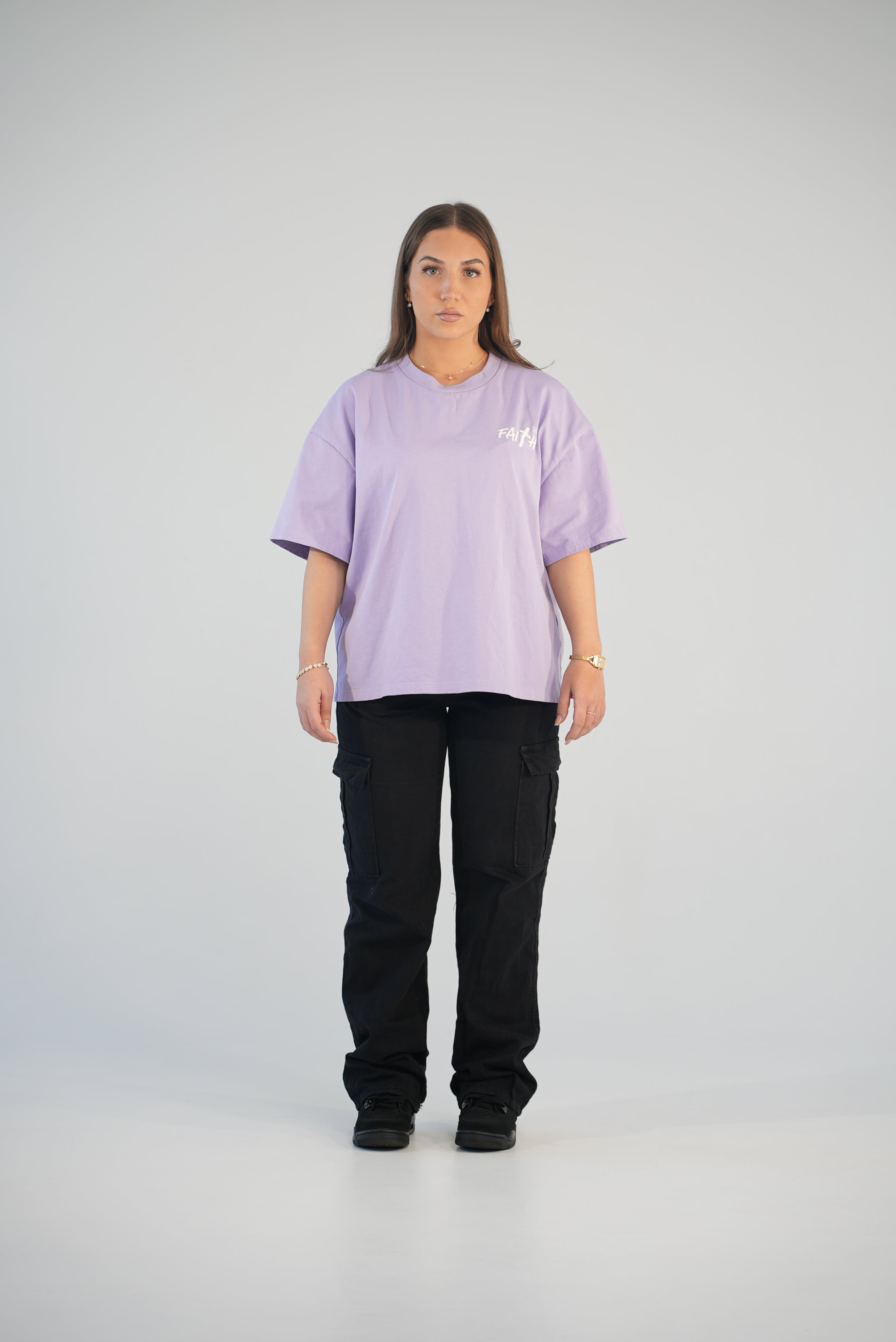 FAITH T-Shirt Purple